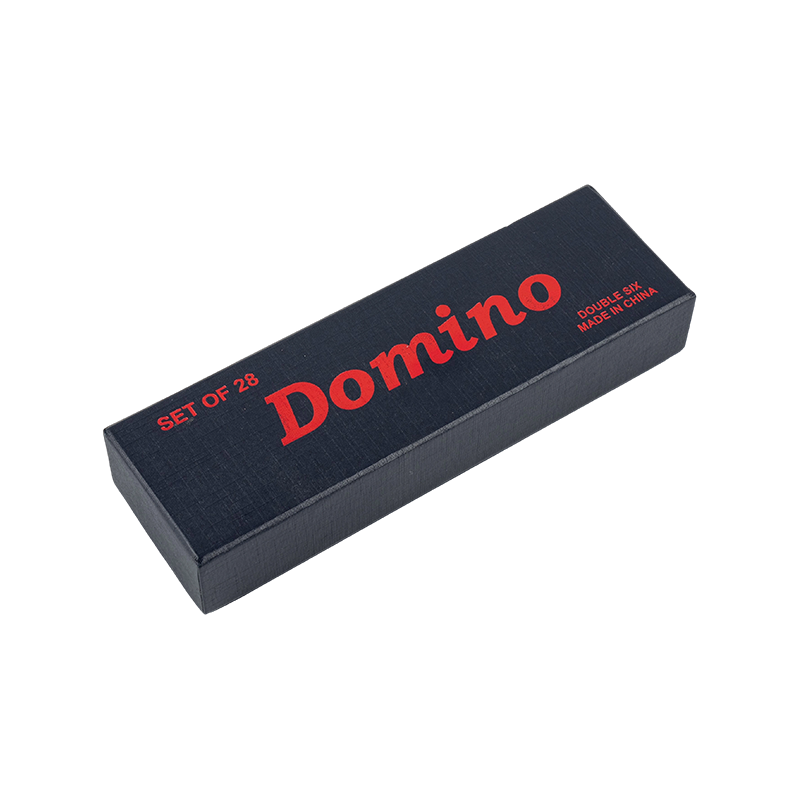Dominoes Bosca Páipéir Dúbailte Mini Iniompartha 